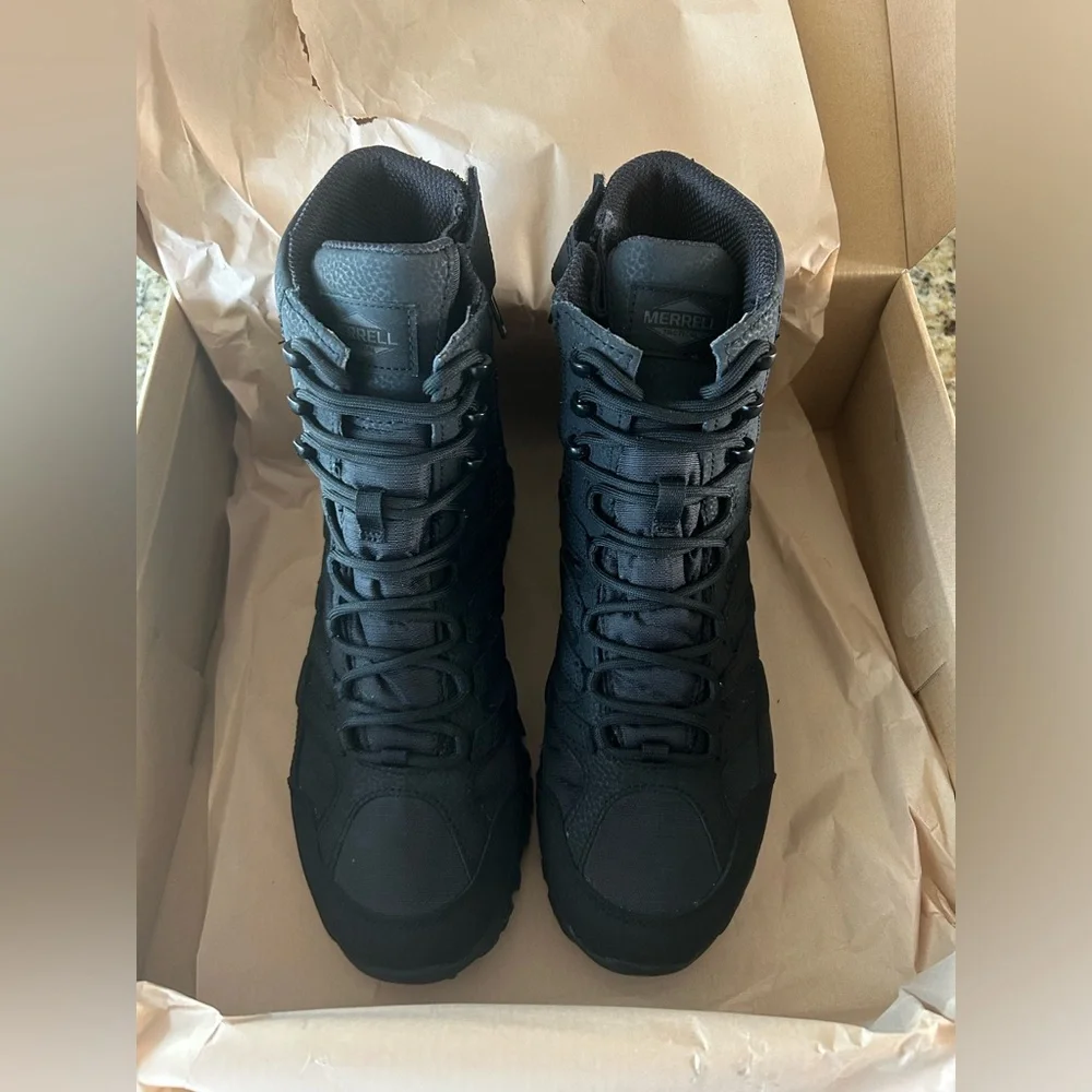 Merell Moab Tactical Waterproof 8” boots size 10 New in box